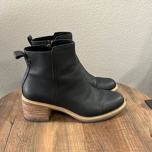 Toms Black Booties Size 7.5